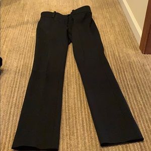 Ann Taylor Black Straight Leg Dress Pant, Sz: 0